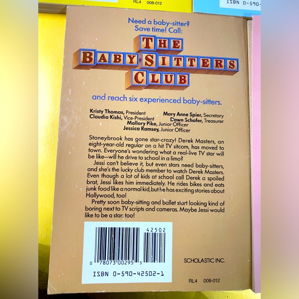 The Baby-Sitters Club Book Vintage 80’s Set By Apple Paperbacks (7) Books - Picture 14 of 16